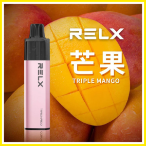 RELX悅刻GA8000口拋棄式一次性電子煙-免充電陶瓷霧化芯超順口【芒果】
