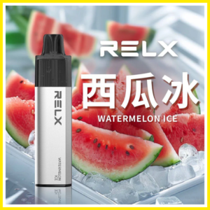 RELX悅刻GA8000口拋棄式一次性電子煙 – 免充電陶瓷霧化芯超順口【西瓜冰】